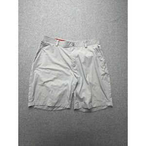 Redvanly Shorts Mens Large Gray Golf Performance Stretch 9 Inseam Quick Dry